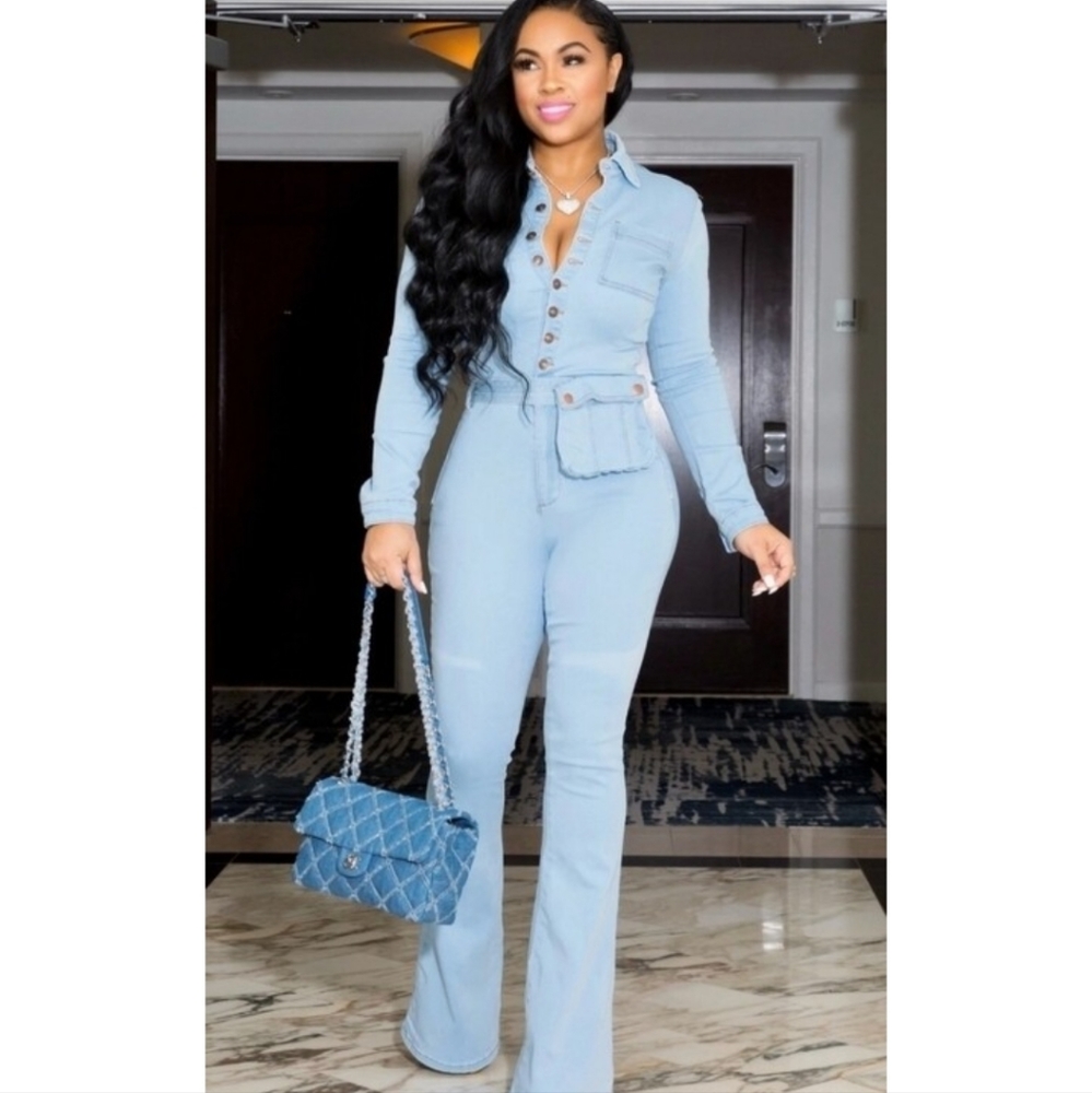 Denim Jumpsuit